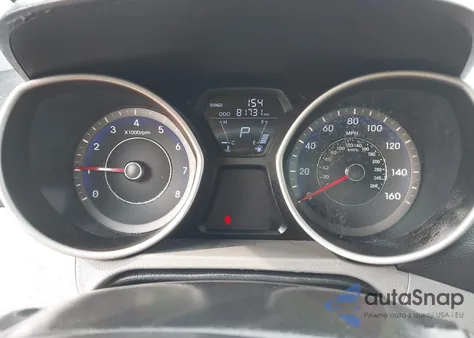 2013 Hyundai Elantra Gls из США, поврежденный, VIN KMHDH4AE9DU988112